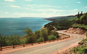 Vintage Postcard The Beautiful Cabot Trail Cape Smokey Cape Breton Nova Scotia