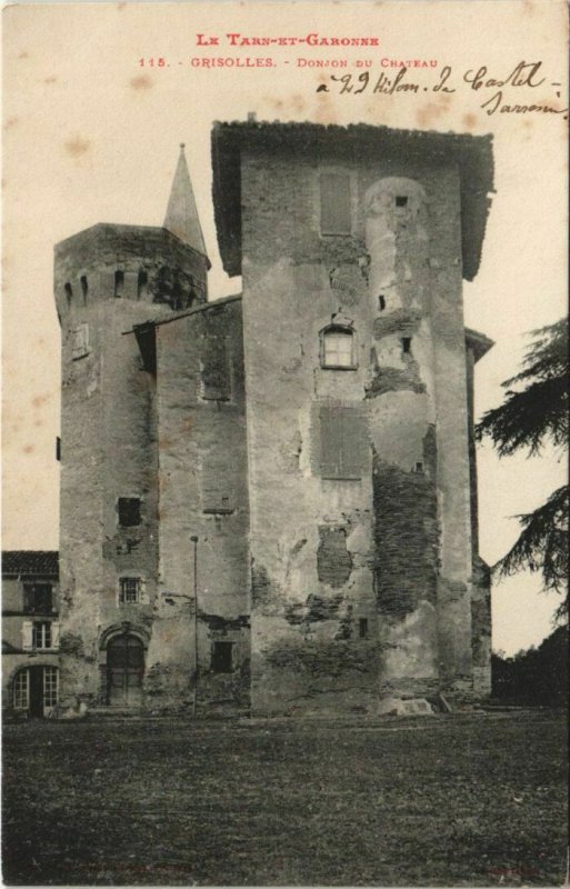 CPA GRISOLLES Le Chateau Donjon (979237)