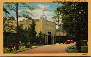 Mariner's Museum Newport News Virginia 1947 Curteich