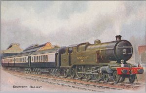 Railways Postcard -Trains -Southern Railway Train, Artist C.T.Howard Ref.RS30716