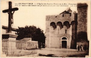 CPA SAINTES-MARIES-de-la-MER L'Eglise (1259174)