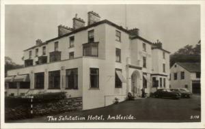 Ambleside - Salutation Hotel Real Photo Postcard