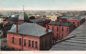 Panorama Du Quoin Illinois 1907 postcard