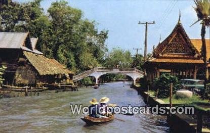 Kholong Calan, Thonburi, Bridge Bangkok Thailand Unused 