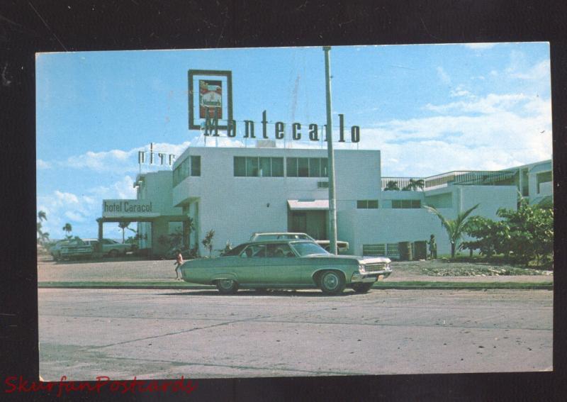 PUERTA PLATA R.D. DOMINICAN REPUBLIC HOTEL EL CARACAL VINTAGE POSTCARD