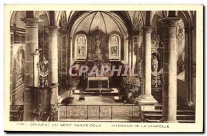 Saint Odile- Convent of Mount St. Odile- Interior Postale Ancienne Chapelle-card