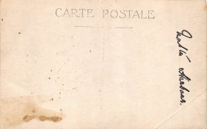 Malta Harbor Ships RPPC vintage postcard