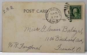 Ohio Toledo The Hotel Waldorf 1920 udb Postcard A11