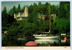 2 Postcards LOCH FYNE, Scotland UK ~ STONEFIELD CASTLE HOTEL Pool   4x6