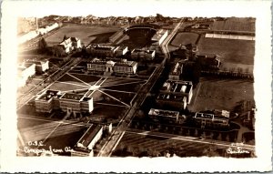 Vtg Oregon State University OSC Campus Aerial View Corvallis OR RPPC Postcard