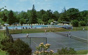 ME - Rockland. Samoset Hotel. Tennis, Swimming