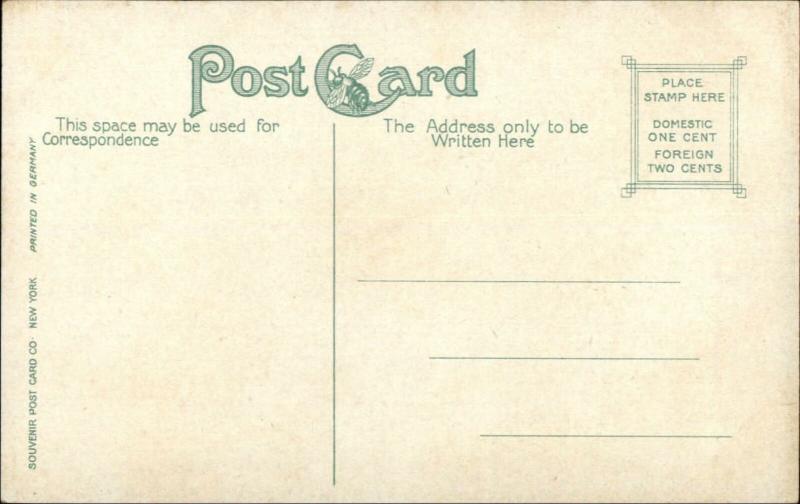 Boat Landing Lake Compounce Bristol CT c1910 Postcard