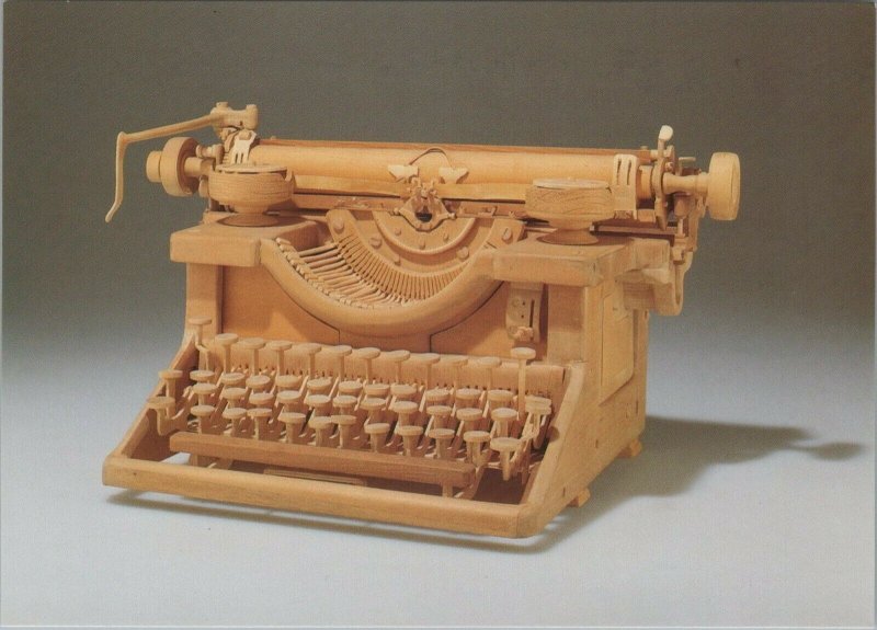 Museum Postcard - Fumio Yoshimura Typewriter, 1972, Japanese RR10563  