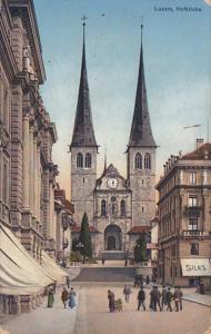 Switzerland Luzern Hofkirche 1927