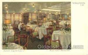 Kaiserin Auguste Victoria, Ritz's Cariton-Restaurant Ship Interiors, Unused 