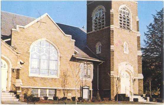 United Presbyterian Church, Whitinsville, Massachusetts, MA, Chrome