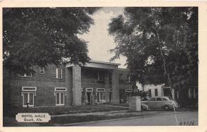 D46/  Ozark Alabama AL Postcard c1940s Hotel Mills Building