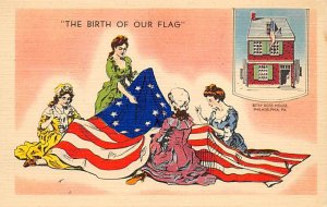 Birth of American Flag Philadelphia, Pennsylvania, USA Unused 