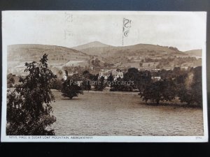 Wales: Abergavenny, Nevil Hall & Sugar Loaf Mountain c1952