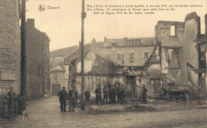 Military World War 1 Dinant Ruins Saxon Hordes 1914 06.18