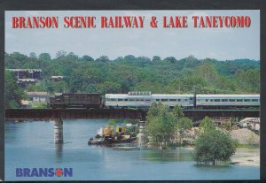 America Postcard - Branson Scenic Railway & Lake Taneycomo, Missouri   RR5204