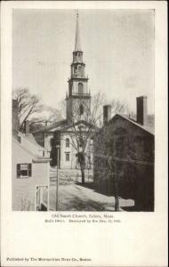 Salem MA Old South Church c1905 Postcard