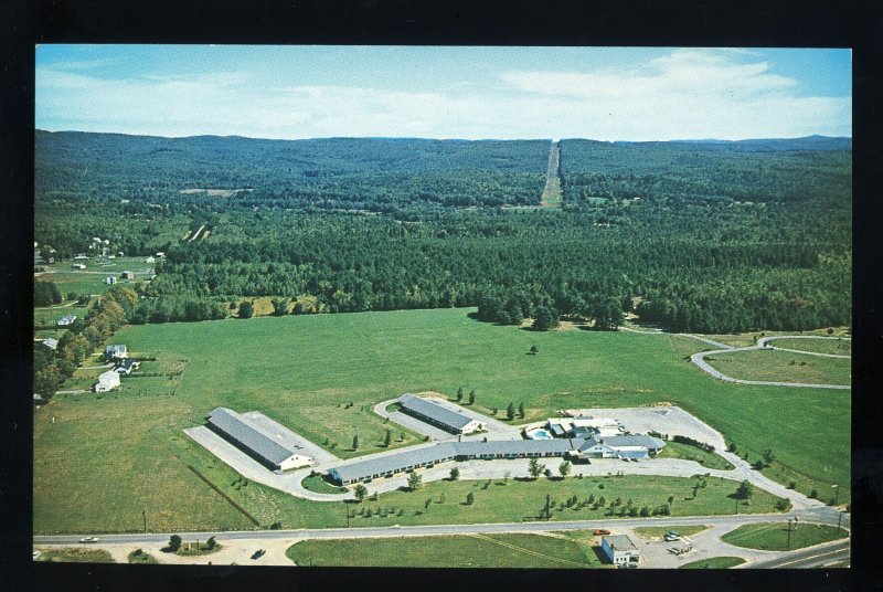 Keene, New Hampshire/NH Postcard, Winding Brook Lodge, Aerial View