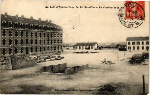 CPA Au 146e d'Infanterie-Le 1er Bataillon-La Cantine (187987)