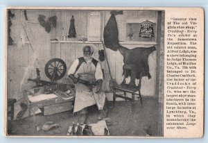 Jamestown Exposition Postcard Craddock Terry Shoes Black Americana c1910's