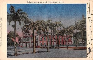 Pernambuco Recife Brazil Palacio do Governo Vintage Postcard AA53142