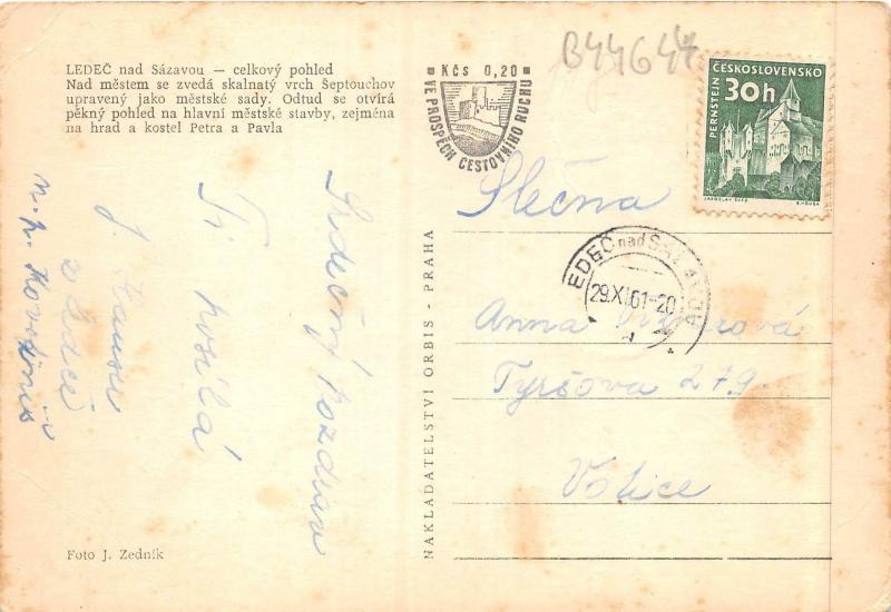 B44644 Ledec nad Sazavou   czech