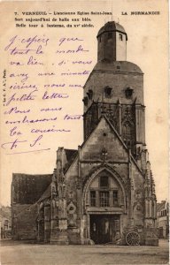 CPA Verneuil L'ancienne Église St-JEAN (982159)