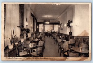 Cologne Germany Postcard onditorei Wilhelm Zimmermann Pastry Cafe Shop 1937