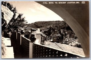 K45 Acapulco Mexico Foreign RPPC Postcard c40s Hotel El Mirado 62