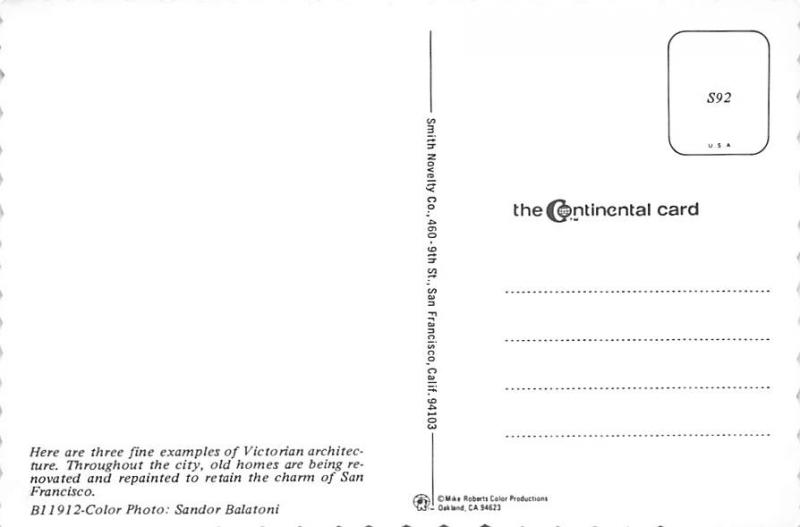 San Francisco - Victorian Houses