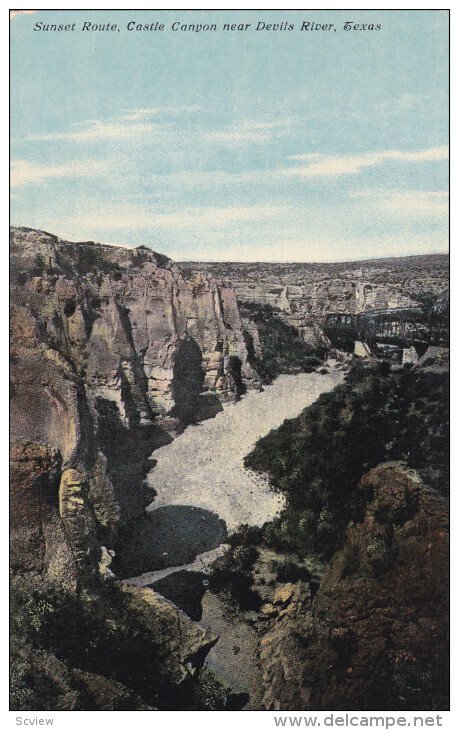 Sunset Route, Castle Canyon , DEVILS RIVER , Texas , 00-10s