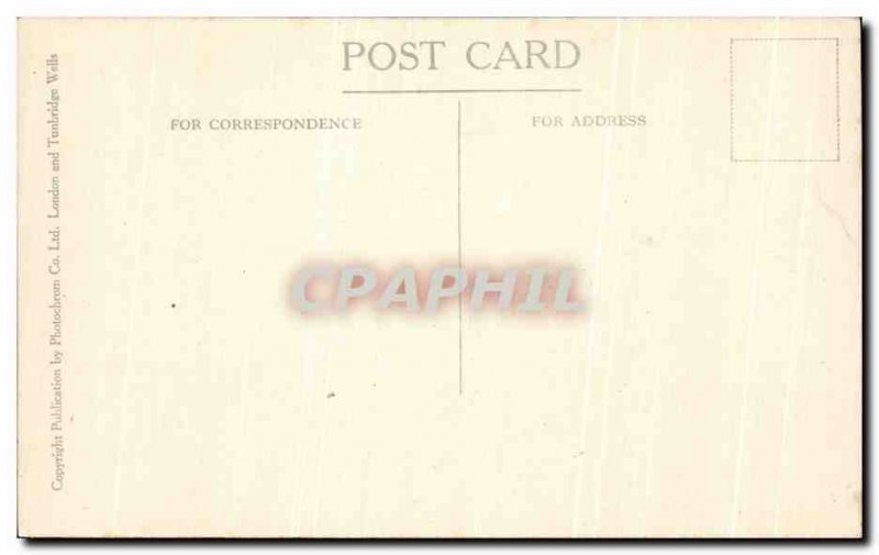 Old Postcard Westminster Abbey Poets Corner