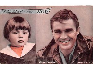 Then and Now, Steve Cochran Actor, Movie Star Mutoscope Unused 