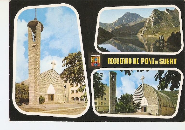 Postal 022674 : Pont de Suert, Pirineu Catala (Lleida)