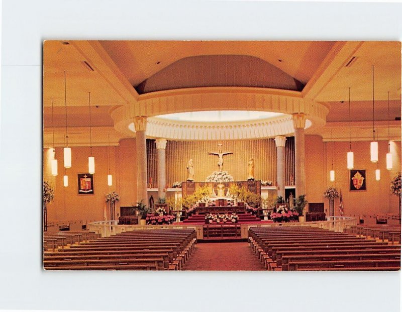 Postcard Easter Sanctuary, Cathedral of St. Jude the Apostle, St. Petersburg, FL