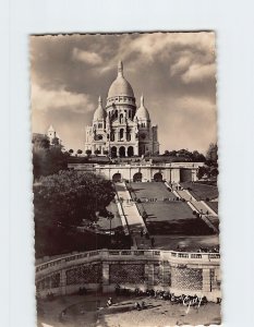 Postcard Basilique du Sacré-Cœur de Montmartre Paris France