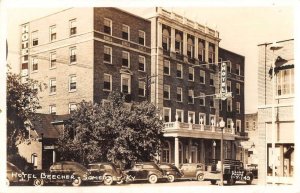 Somerset Kentucky Hotel Beecher Real Photo Vintage Postcard AA21785