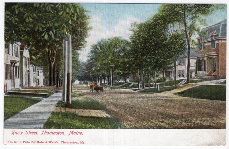 Thomaston, Maine, Knox Street