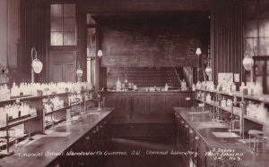 Chemistry Science Laboratory Wandsworth London Masonic School Postcard