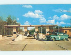 Unused Pre-1980 ANTIQUE POLICE CAR TURNPIKE ENTRANCE state of Ohio hn1028