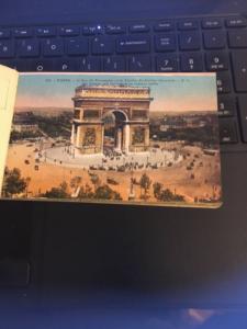 Vintage Postcard Book: 24 Detachable Paris France Postcards , A Leconte 