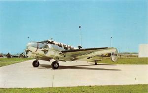 BEECH C-45H EXPEDITOR~R-985 ENGS~USAF MUSEUM~WRIGHT PATTERSON~MILITARY POSTCARD