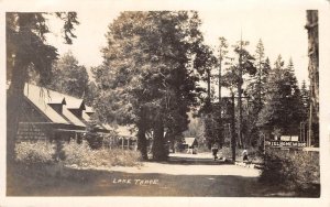 RPPC Hotel Homewood LAKE TAHOE Placer County, California 1926 Rare Vintage Photo