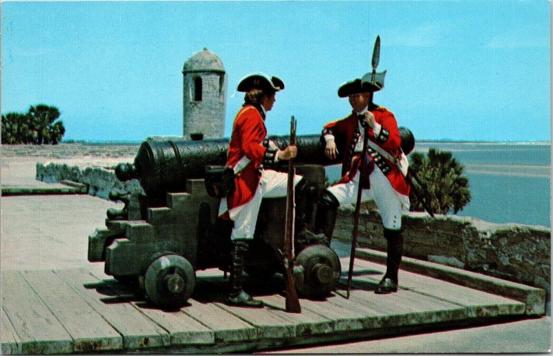 Castillo De San Marcos National Monument St Augustine FL Florida Postcard VTG  