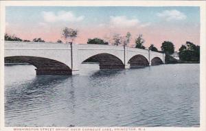 New Jersey Princeton Washington Street Bridge Over Carnegie Lake